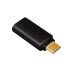 LogiLink UA0356 - USB-C - 3.5 mm - Black
