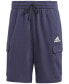 ფოტო #2 პროდუქტის Men's Essentials Fleece Cargo Shorts