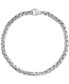 ფოტო #1 პროდუქტის EFFY® Men's Link & Chain Bracelet in Sterling Silver