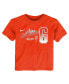ფოტო #3 პროდუქტის Toddler Boys and Girls Orange San Francisco Giants City Connect Graphic T-shirt