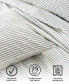 Фото #3 товара Striped Microfiber Crease Resistant 3 Piece Sheet Set, Twin