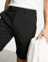 Фото #4 товара ASOS DESIGN skinny smart shorts in black