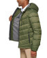 Фото #3 товара Men's Chevron Quilted Hooded Puffer Jacket, Created for Macy's