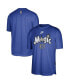 Фото #1 товара Men's Blue Orlando Magic Hardwood Classics 2023/24 Classic Edition Performance Pregame Shooting T-shirt