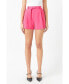 ფოტო #1 პროდუქტის Women's Belted Shorts