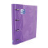 Фото #5 товара OXFORD Folder with replacement europeanbinder classic 4 rings 35 mm frame 5 mm DIN A4 extra hard cover with