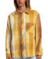 ფოტო #1 პროდუქტის Juniors' Breeze Cotton Flannel Button-Down Shirt