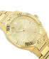 ფოტო #3 პროდუქტის Women's Three-Hand Quartz Echo Park Gold-Tone Stainless Steel Bracelet 36mm