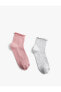 Фото #3 товара Носки Koton Basic 2-Li Socks Frill Detail