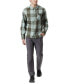 ფოტო #5 პროდუქტის Men's Cool Plaid Long-Sleeve Shirt