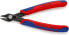 Knipex Electronic Super Knips® VDE Insulated with Multi-Component Sleeves, VDE Tested 125 mm (SB Card/Blister) 78 06 125 SB