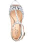 Women's Conroy T Strap Peep Toe Evening Sandals