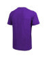 ფოტო #3 პროდუქტის Men's Threads Heathered Purple Phoenix Suns Ball Hog Tri-Blend T-shirt