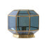 Фото #1 товара Настольная лампа DKD Home Decor Стеклянный Синий Позолоченный 220 V Латунь 50 W современный (29 x 29 x 25 cm)