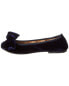 French Sole Westport Velvet Flat Women's Blue 6