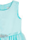 ფოტო #5 პროდუქტის Toddler Girls Sleeveless Sequin and Glitter Mesh Party Dress