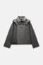 ZW COLLECTION WATER-RESISTANT RUBBERISED JACKET