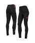 ფოტო #2 პროდუქტის Women's Black Toronto Raptors Classics Lux Leggings