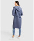 Фото #3 товара Women Walk This Way Wool Blend Oversized Coat