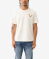 Фото #1 товара Men's Short Sleeve Relaxed Rainbow Embro T-shirts