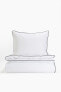 Фото #3 товара Cotton Sateen Twin Duvet Cover Set