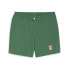 Фото #1 товара Puma First Mile X Woven 5 Inch Shorts Mens Green Casual Athletic Bottoms 5250093
