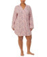 Plus Size Printed Sleepshirt