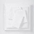 Twin/Twin XL 4pc 800 Thread Count Solid Sheet Set White - Threshold Signature