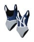 Фото #1 товара Women's Navy New York Yankees Team One-Piece Bathing Suit