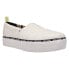 Фото #2 товара TOMS Alpargata Boardwalk Platform Womens White Sneakers Casual Shoes 10016535T