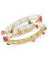 ფოტო #1 პროდუქტის Gold-Tone Stretch Charm Bracelet, Created for Macy's