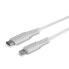 Lindy 3m USB C to Lightning Cable white - 3 m - Lightning - USB C - Male - Male - White