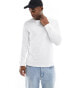 Фото #1 товара Jack & Jones long sleeve pocket t-shirt in white