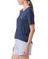 Фото #3 товара Women's 2-Pc. T-Shirt & Boxer Pajamas Set