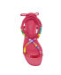 ფოტო #5 პროდუქტის Women's The Halie Bead Lace-Up Sandals