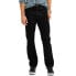 George Jeans Men's 32 X 32 Black Denim 100% Cotton Relaxed Fit Mid-Rise Zip-Fly