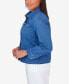 Фото #2 товара Petite Classic Fit Denim Jacket