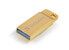 Фото #1 товара Verbatim Metal Executive - USB 3.0 Drive 64 GB - Gold - 64 GB - USB Type-A - 3.2 Gen 1 (3.1 Gen 1) - Capless - 3.6 g - Gold