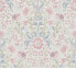 Фото #4 товара Tapete Floral Creme Blau Rosa Grün