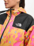 The North Face Sheru hooded shell jacket in yellow flower print Exclusive at ASOS