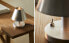 Mini metal table lamp