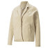 Фото #1 товара Puma T7 Blazer Button Down Womens Beige Casual Athletic Outerwear 67164567