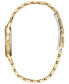 Фото #2 товара Наручные часы Citizen Eco-Drive Women's Gold-Tone Stainless Steel Bangle Bracelet Watch 23mm EX1422-54E.