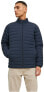 Синяя куртка для мужчин Jack & Jones JJERECYCLE PUFFER COLLAR NOOS 12211129 Navy Blaze S - фото #2