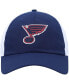 Фото #4 товара Men's Navy St. Louis Blues Color Pop Trucker Adjustable Hat