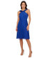 ფოტო #1 პროდუქტის Women's Pleated Chiffon Halter Dress