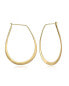 Фото #1 товара Minimalist Gold Hoop Earrings