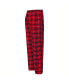 ფოტო #2 პროდუქტის Men's Red, Navy Washington Capitals Arctic T-shirt and Pajama Pants Sleep Set