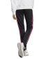 ფოტო #2 პროდუქტის Women's Essentials Warm-Up Slim Tapered 3-Stripes Track Pants, XS-4X