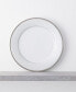 Regina Platinum Set of 4 Dinner Plates, Service For 4